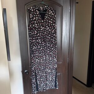 J. Jill Floral Sleeveless Maxi Dress